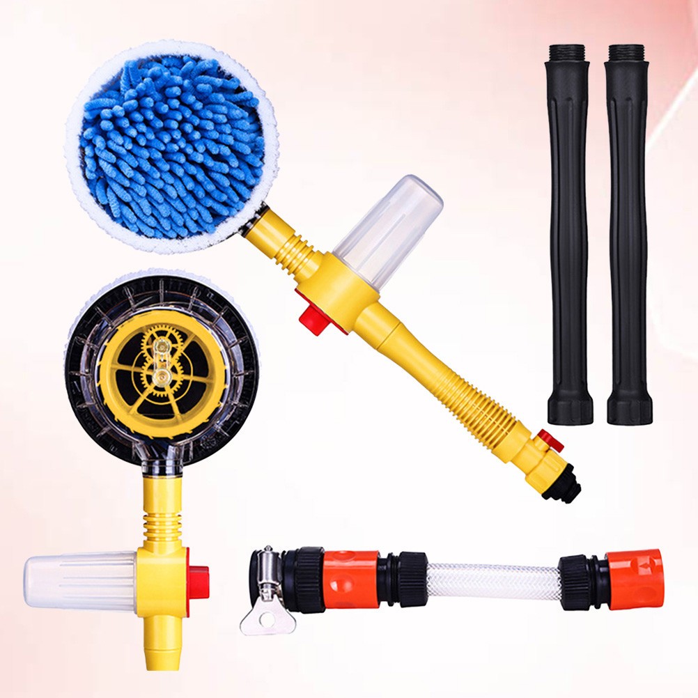 ya 5 8.7 Vehicle Rotating Cleaning Brush Car Wash Brush Auto Water Spray Brush