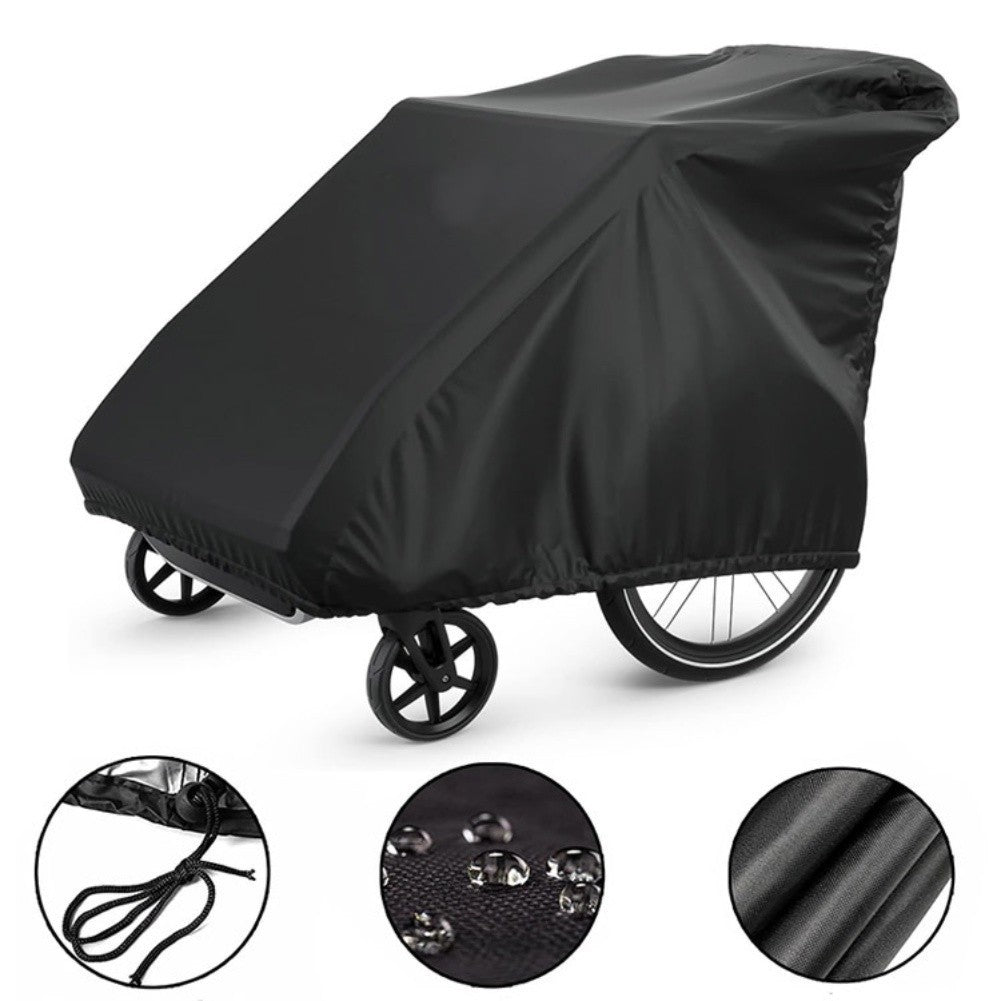 ya 25 Bike Trailer Cover Waterproof for Child Pet Carrier 210D Oxford Fabric