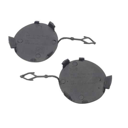 ya 2 6.26.2 1Pair Front Bumper Tow Towing Hook Eye Cover Cap Fit for BMW X6 E71 2008-2011