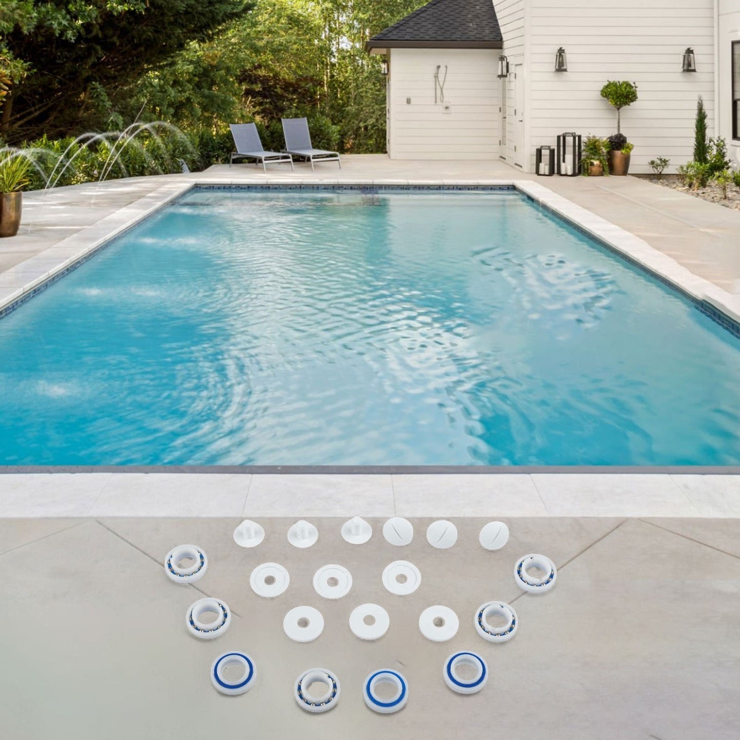 ya 14 Wheel ings Replacement Kit for Polaris Pool Cleaners C60 C55 280 180