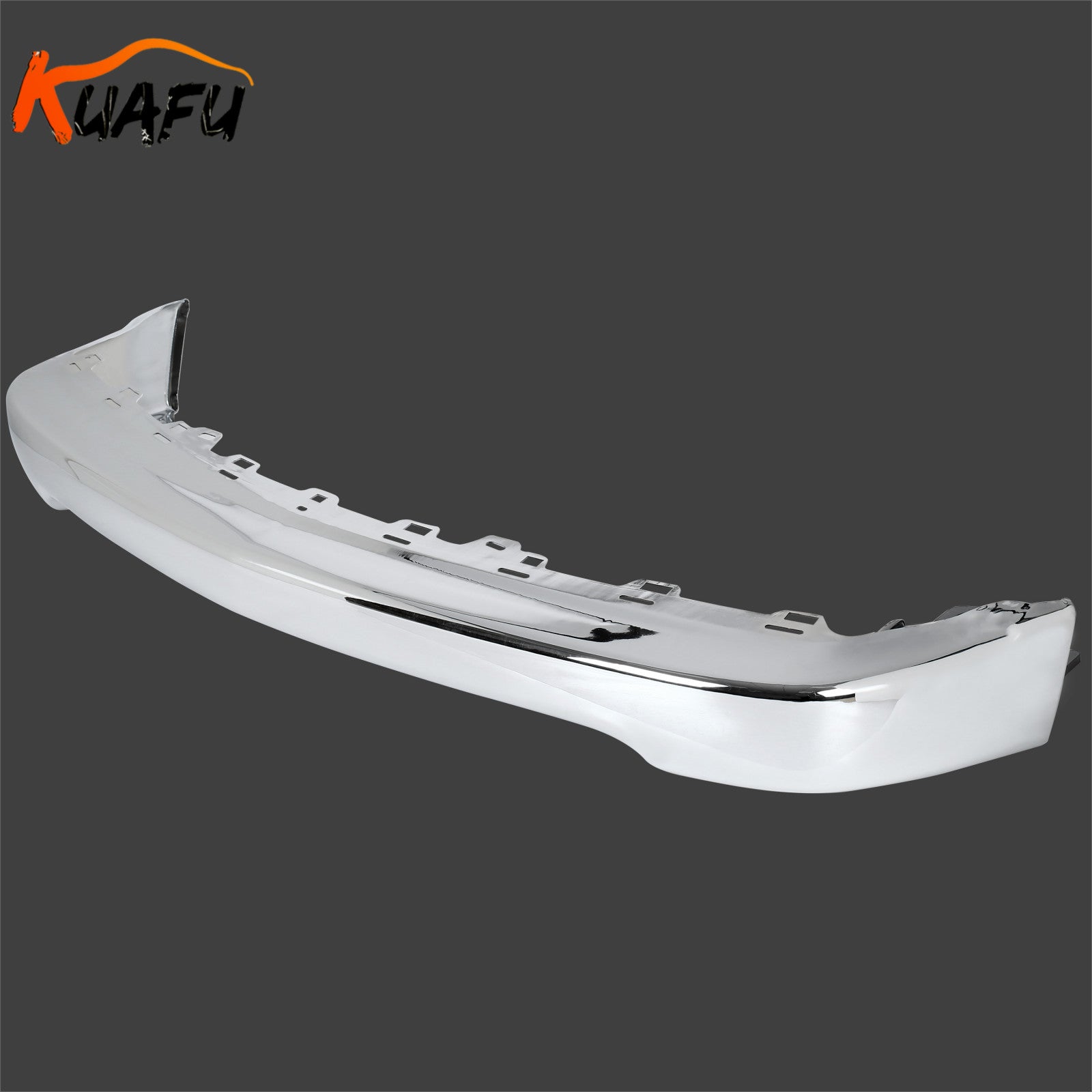 ya 4 6.21 Chrome Silver Front Bumper Face Bar For 1998-2004 for Chevrolet S10 1998-2005 Blazer