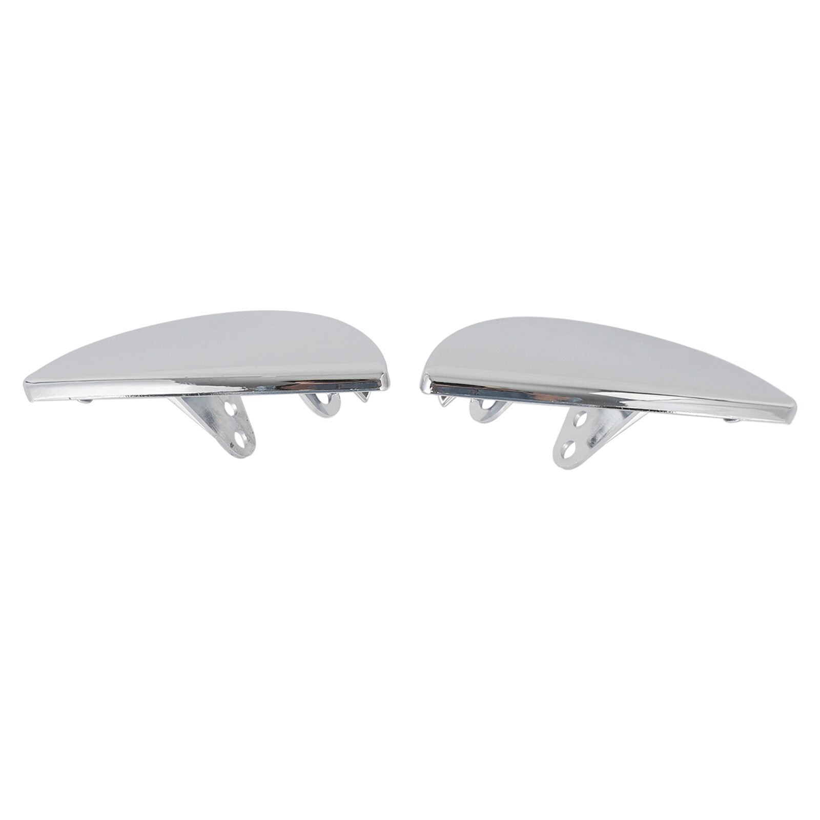 ya 1 8.5.2 Chrome Left+ Right Headlight Washer Cover 61672752559/60 for Mini Cooper 08~2014