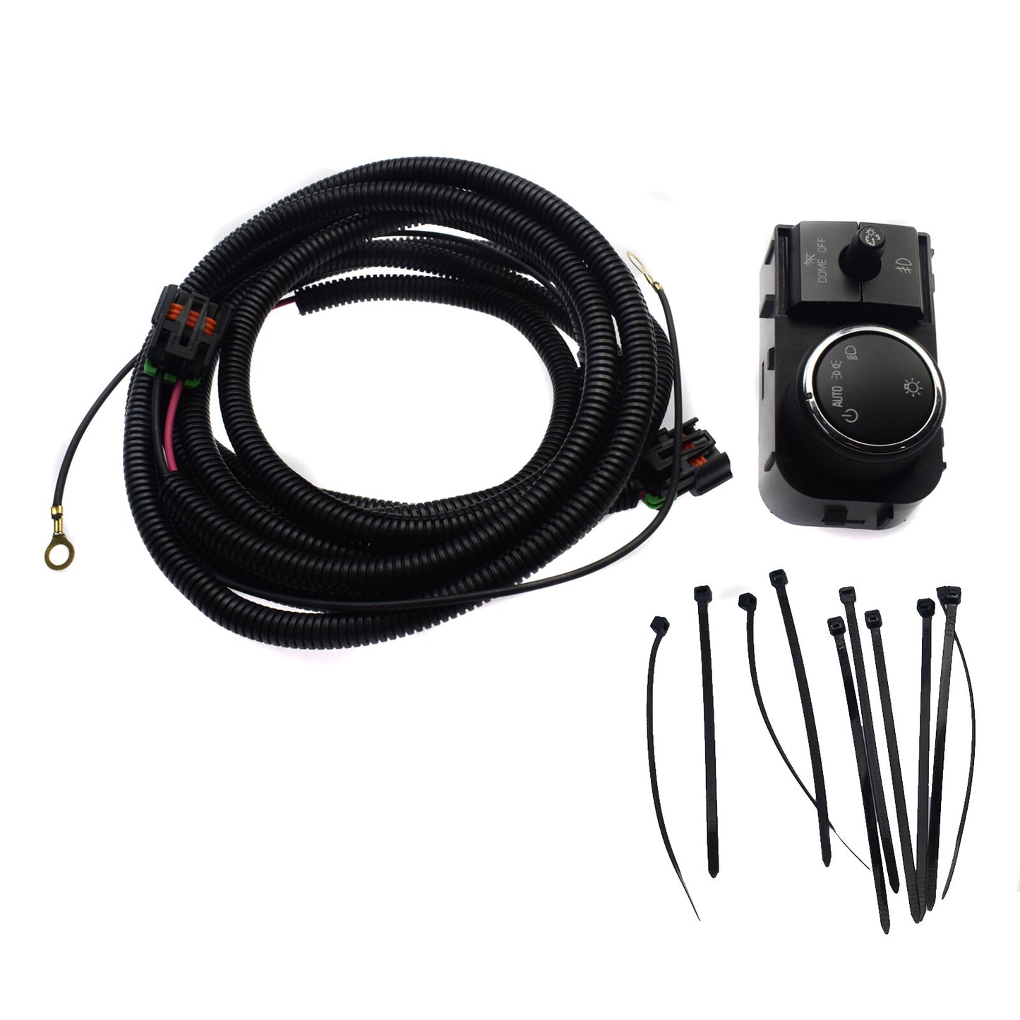 ya 1 8.5.2 Suitable for Sorod for GMC for Sierra 25858705 fog light harness and switch