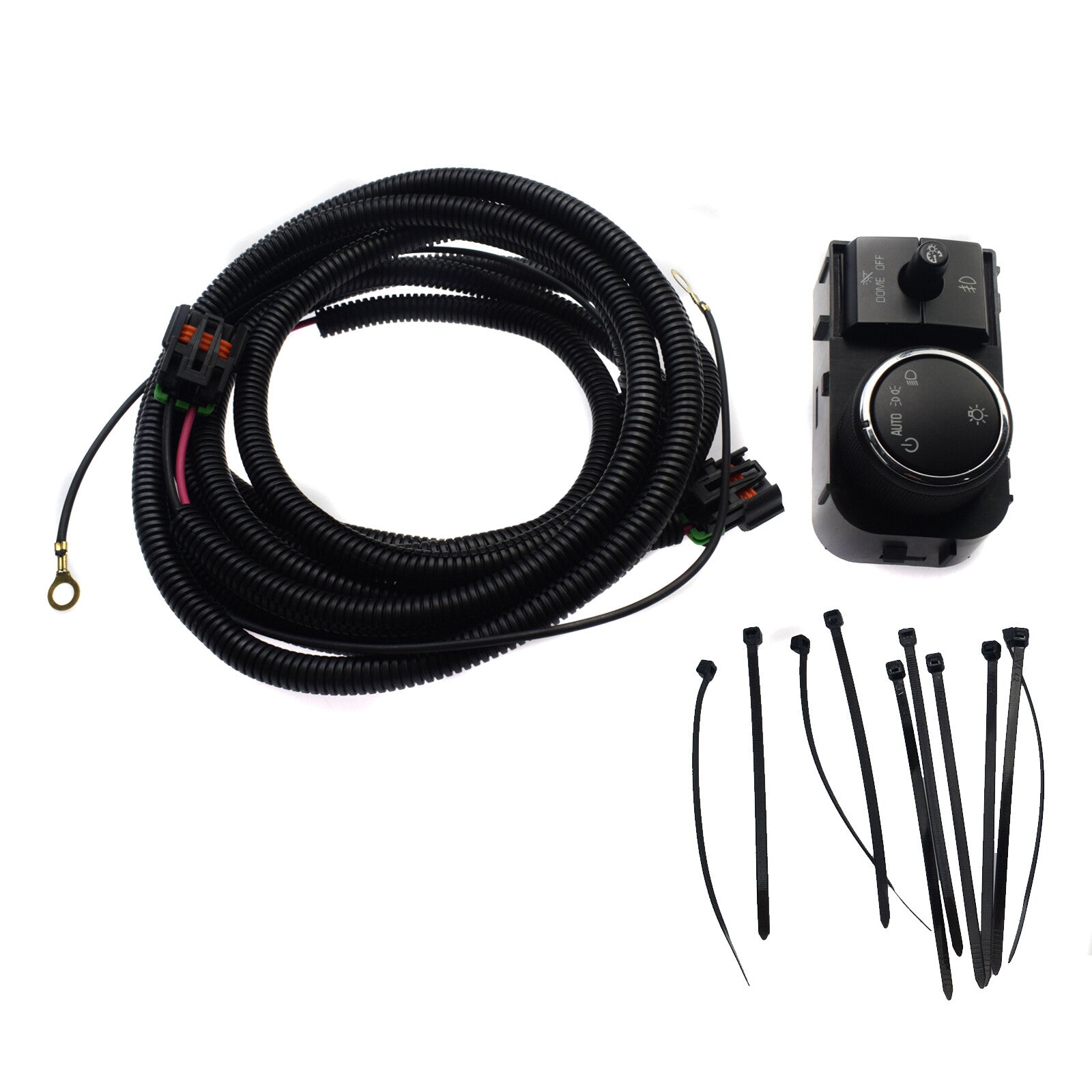 ya 1 8.5.2 Suitable for Sorod for GMC for Sierra 25858705 fog light harness and switch