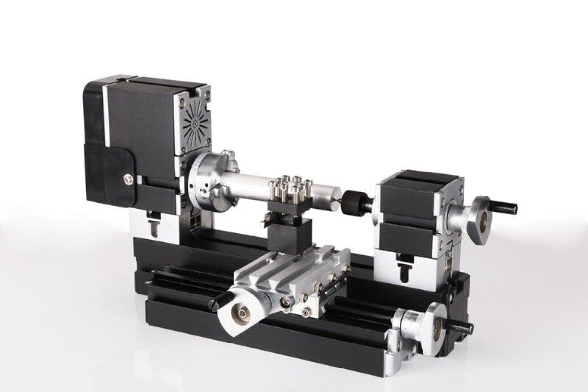 High Power Miniature Metal Lathe For Woodworking Metal Plastic 2000r/min 60W