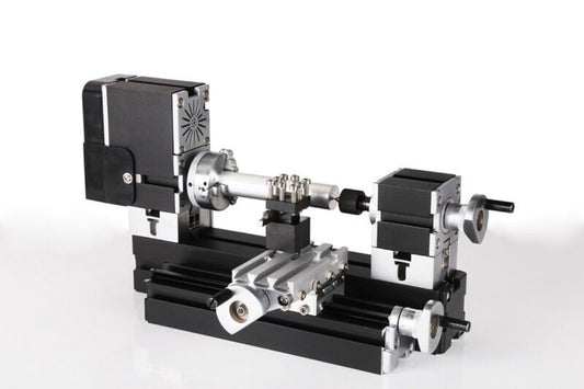 High Power Miniature Metal Lathe For Woodworking Metal Plastic 2000r/min 60W