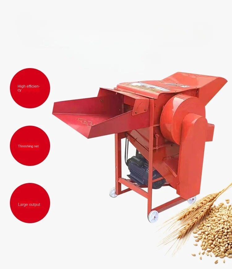 ya 25 Wheat Threshing Machine Rice Soybean Rapeseed Sorghum Grain Hulling Machine