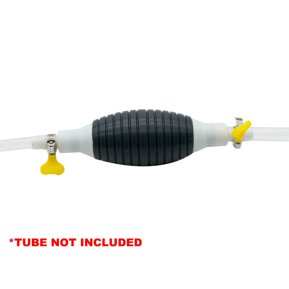 ya 16 Manual Gas Transfer Siphon Hand Pump Gasoline Oil Water Fuel Transfer Pump &Clip