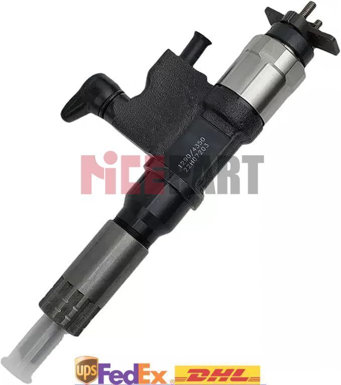 ya 1 7.2 Fuel Injector 295050-1290 8-98207435-0 295050-1291 compatible for Isuzu 4HK1 Engine