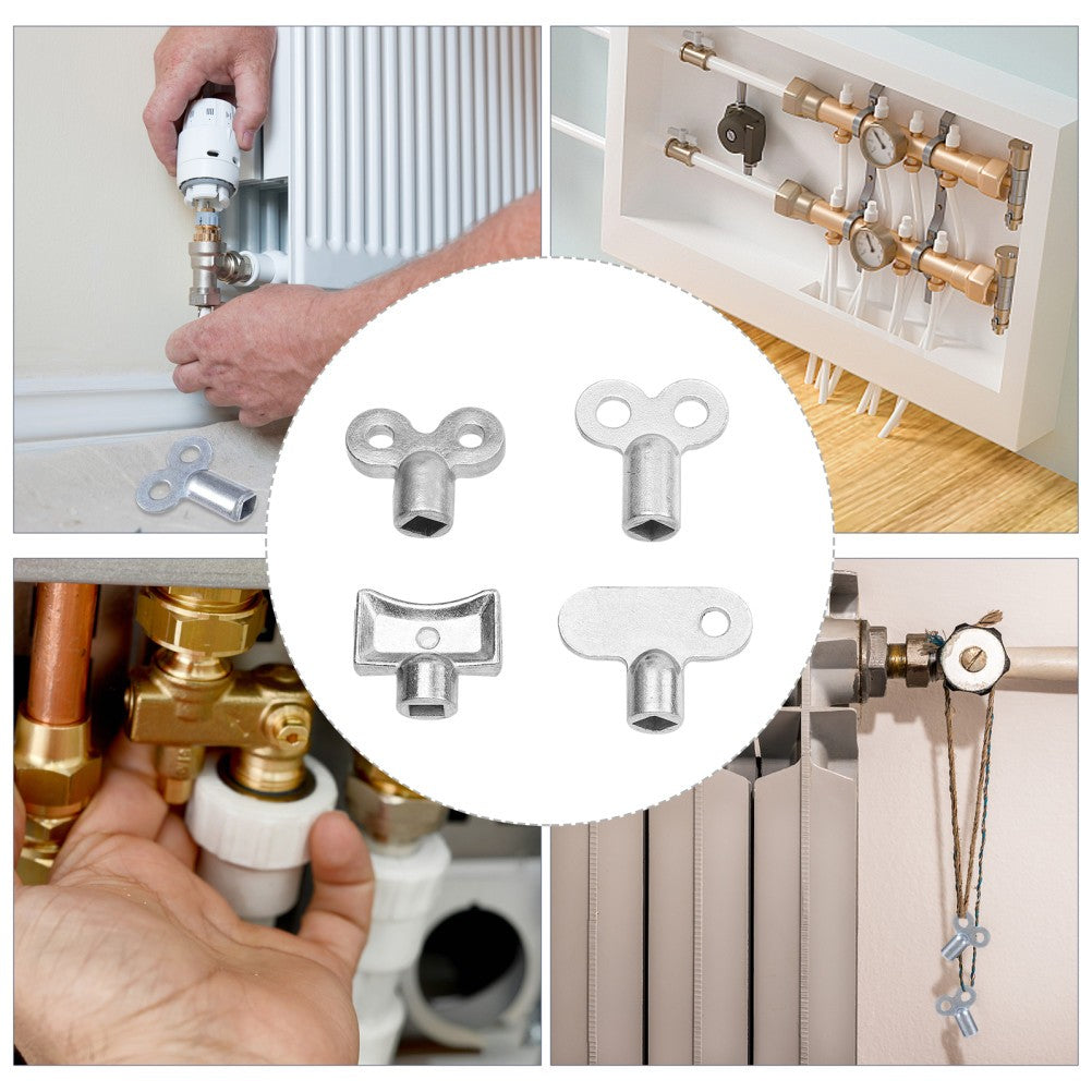 ya 14 8 Pcs Universal Radiator Key Heating Vent Air Bleeder Valve Keys Bleeding