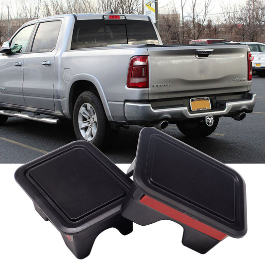 ya 8 5.27 Stake Pocket Covers Caps Rail Hole Plugs for Dodge for Ram 1500 2019+ Accessories