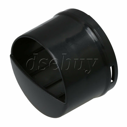 ya 26 2 Pcs Black Plastic Water Filter Cap Reigerator Replacement for 