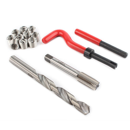 ya 5 8.7 Metric Thread Repair Insert Kit 15x M12x1.75 Helicoil Car Pro Coil Tool