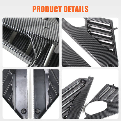 ya 10 10.28 Carbon Fiber Engine Bay Panel Cover For 2020-2024 for Corvette C8 GM Style 