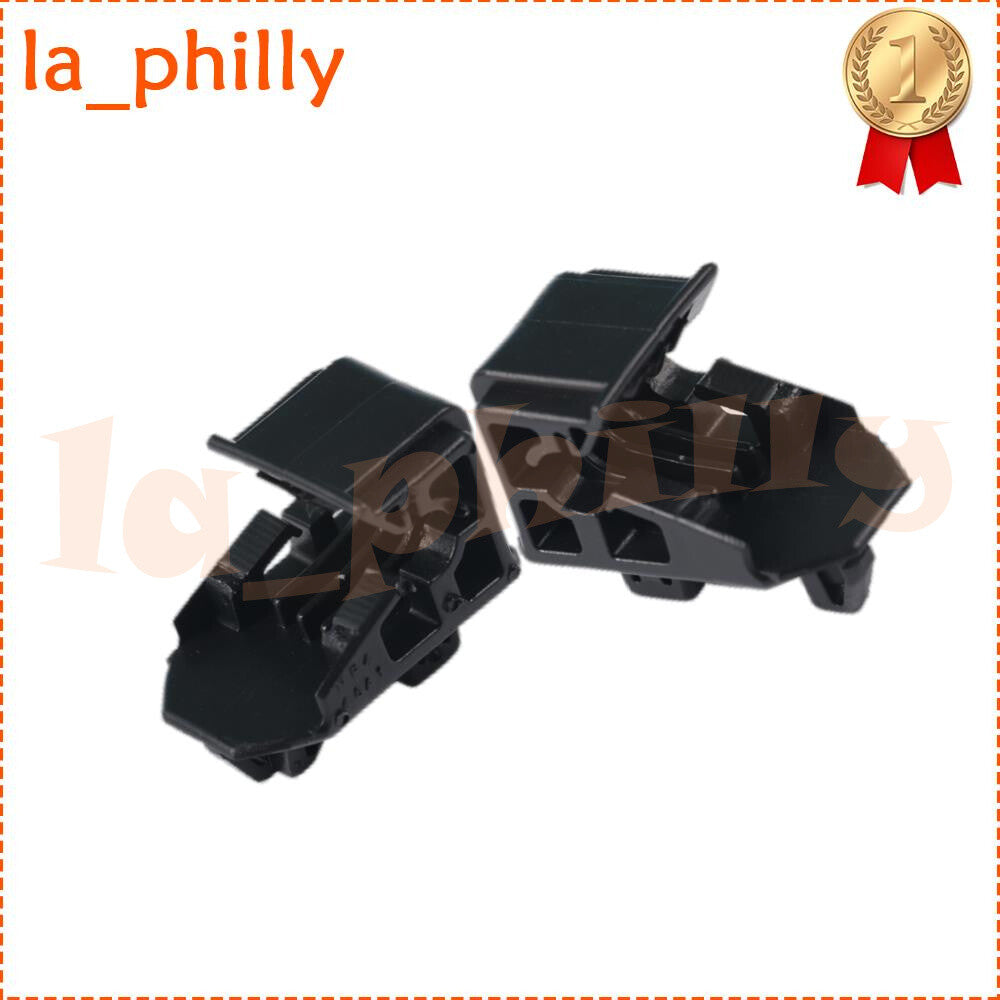 ya 13 5.27.2 2Pcs Headlight Bracket Clips #53271-12060 for Toyota for Lexus for Corolla Tacoma Black