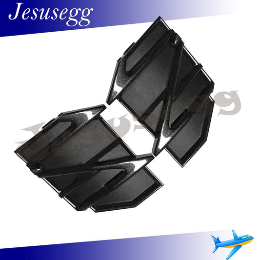 ya 27 6.18 2pcs Front LH&RH Bumper Tow Hook Cover for Lexus RX460 F-Sport 2016-19 Unpainted