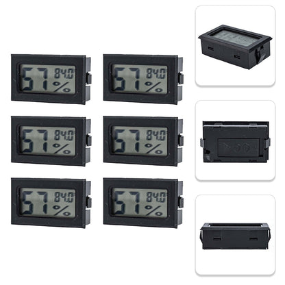 ya 14 Digital Temperature and Humidity Gauge Set of 6 for Reliable Monitoring