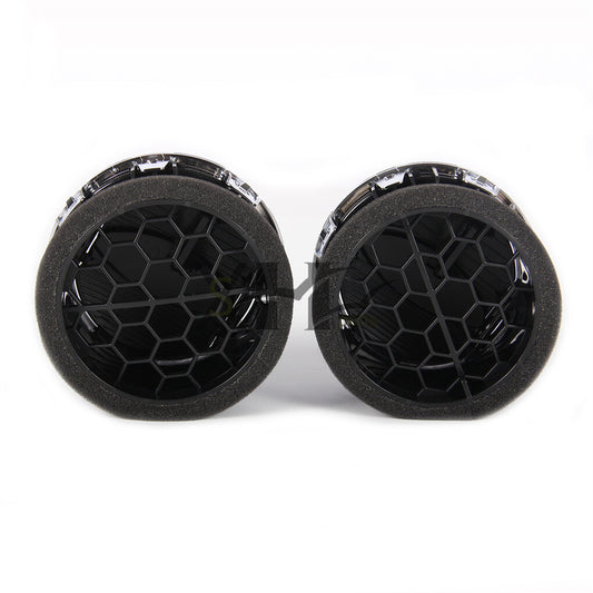 ya 9 6.5 2PCS Dashboard AC Air Vent Kit Fit for Ford F450SD F550SD #8C3Z19893BA#