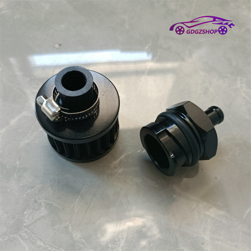 ya 12 5.21 Billet Valve Cover Oil Cap + Breather Fitting Filter For LSX LS1 LS6 LS2 LS3 LS7