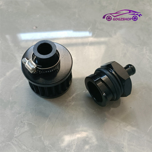 ya 12 5.21 Billet Valve Cover Oil Cap + Breather Fitting Filter For LSX LS1 LS6 LS2 LS3 LS7