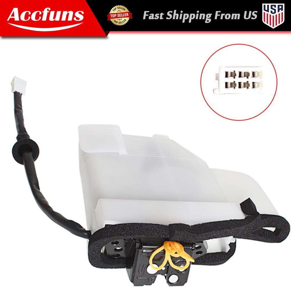 ya 5 8.7 Tailgate latch trunk lid lock 69110 - 35090 for 2003-2009 for Toyota 4 Runner