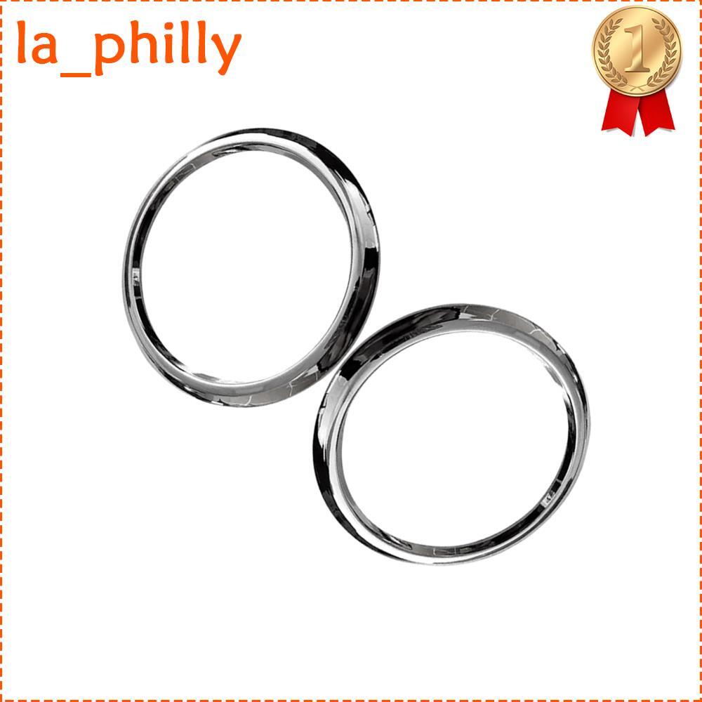 ya 13 5.27.2 2Pcs Front Fog Light Lamp Ring Chrome Frame 670065940 Fit For 2018-2020 for Levante