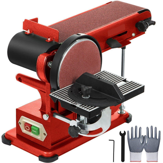 ya 17 Belt Disc Sander 375W Household Woodworking Polishing Machine Micro-Grinder