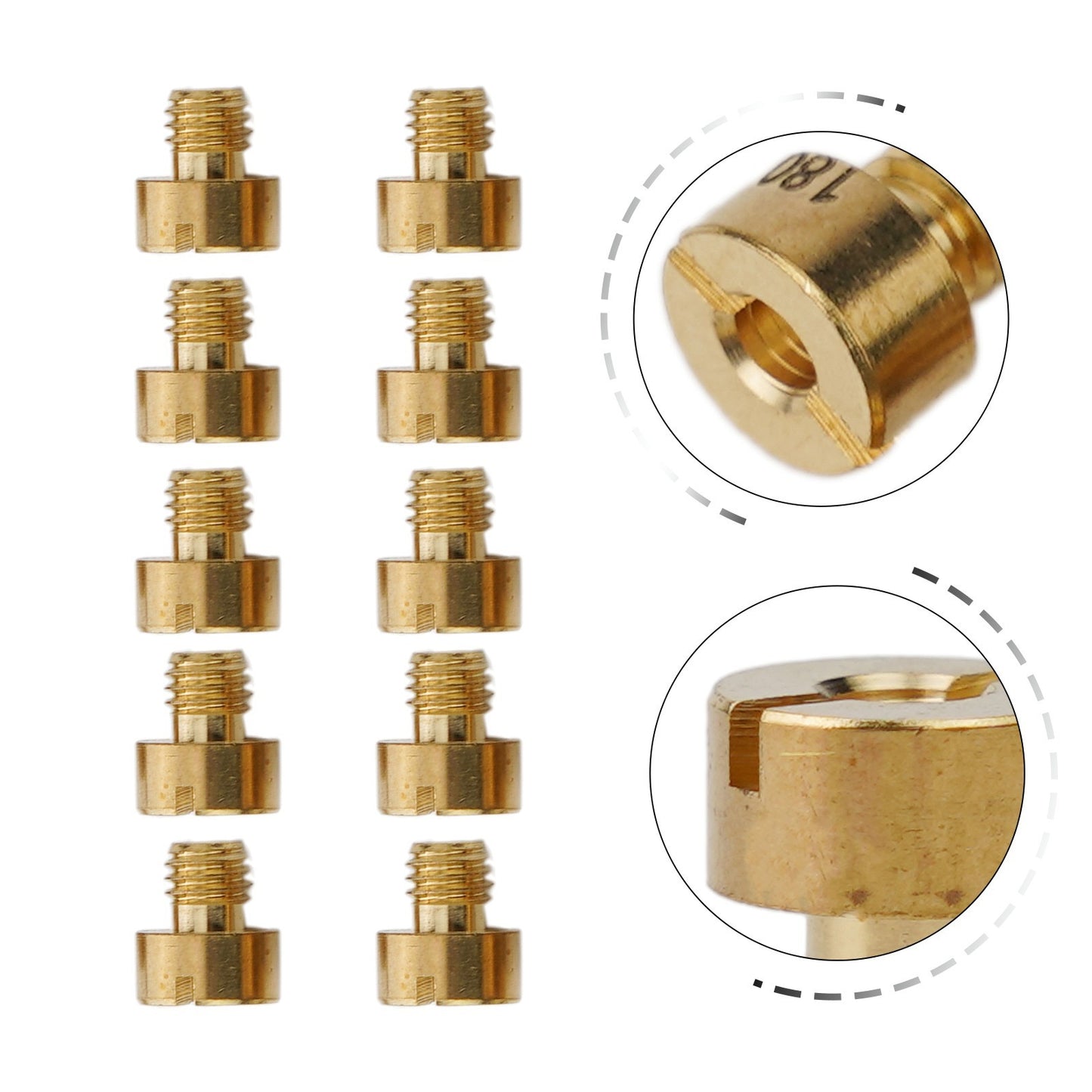 ya 3 6.23 Carb Thread M5x0.75mm Tool 10Pcs/Set Accessories Parts Practical Quality