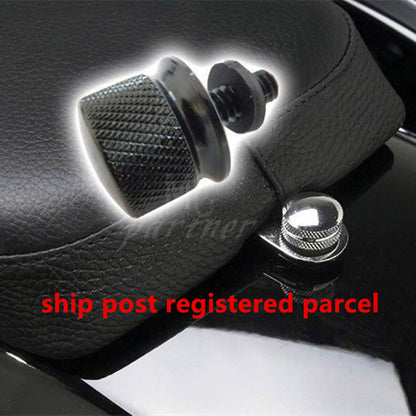 ya 5 8.7 Black Billet Aluminum Knurled for Seat Bolt for Harley Sportster Dyna Touring