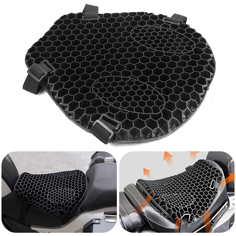 ya 5 8.7 Motorcycle Honeycomb Gel for SEAT Cushion Pillow Pad Cover Pressure Relief Universal