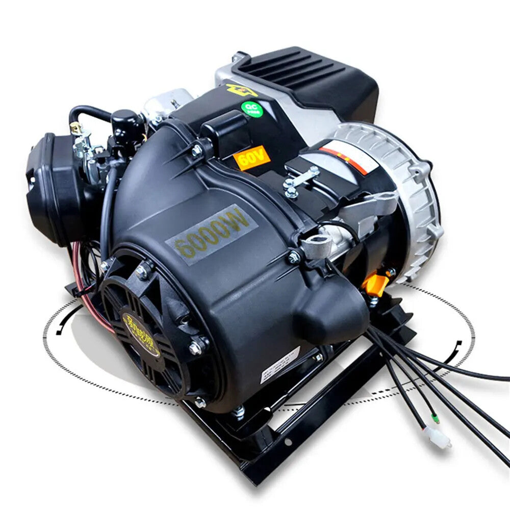 Electric Vehicle Range Extender Generator Range Dual Dissipation Range Extender