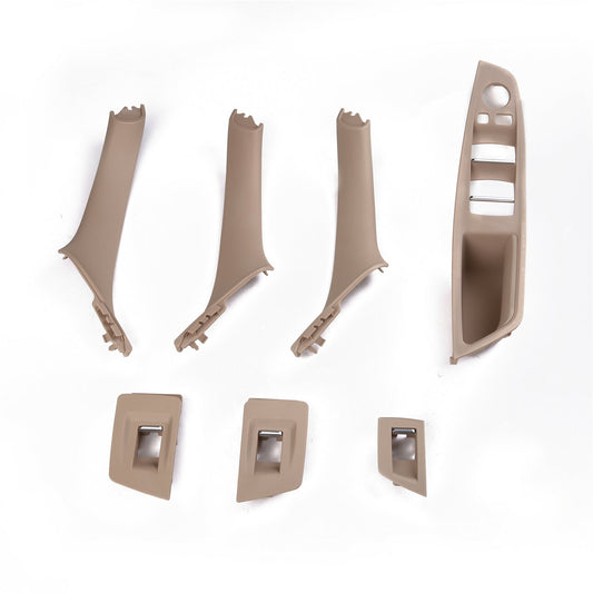 ya 5 8.7 Beige door handle recessed handle switch panel suitable for BMW 520i 2010 - 2016 