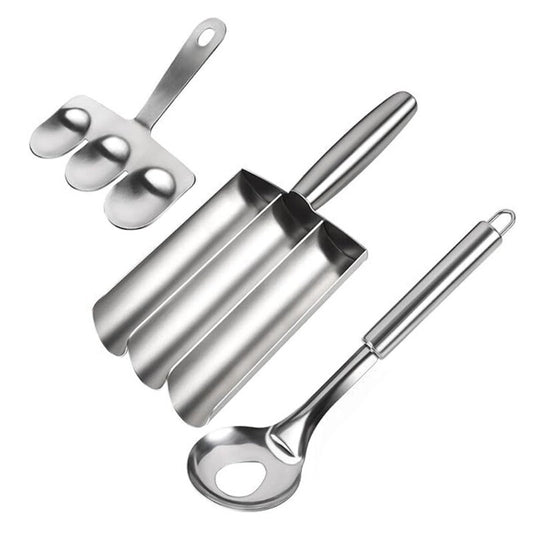 ya 26 3pcs Practical Meatball Press Molds Ball Maker Metal Shovel Ball Molder