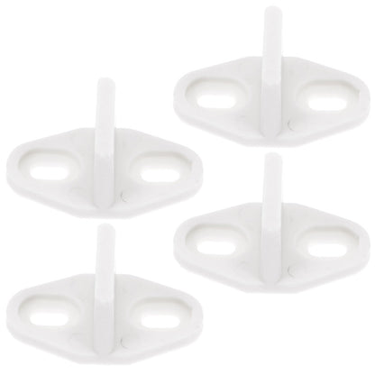 ya 14 4 Pcs Sliding Door Hardware Closet Guides for Floor Barn Kit Stopper