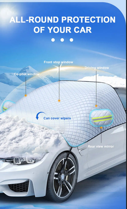 ya 5 8.7 Magnetic Car Cover Window Windshield Ice Frost Snow Shield Protector Thicken