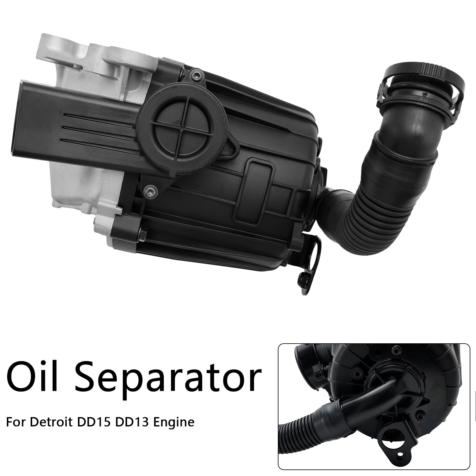 ya 27 7.2 Oil Separator Crankcase Ventilation Separator A4720107662 Fit Detroit DD13