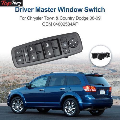 ya 1 8.5.1 Driver Master Window Switch for Chrysler Town &Country for Dodge 08-09 04602534AF