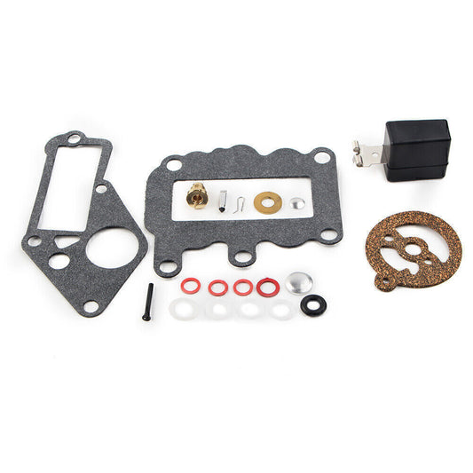ya 4 6.17 Carburetor Carb Kit w/Float 382048 For Johnson Evinrude Outboard 9.5 BRP/OMC