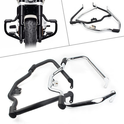 ya 5 8.7 for Harley Softail Fat Boy Street Bob Breakout Engine Guard Highway Crash Bar