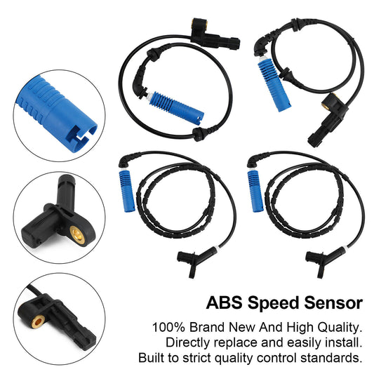 ya 1 8.5.2 4 ABS Wheel Speed Sensor Front Rear Left&Right for 325CI 325I/330CI 330I M3