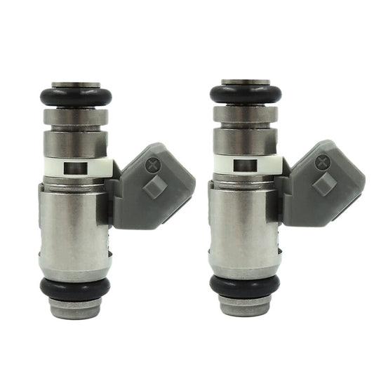 ya 3 6.23 2-Pack 27609-01 27609-01B Dual Power Fuel Injector for Harley 2001-2016 Dual Cam