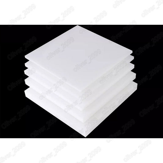 PA66 White Nylon Plastic Flat Board Plate Sheet Select Size