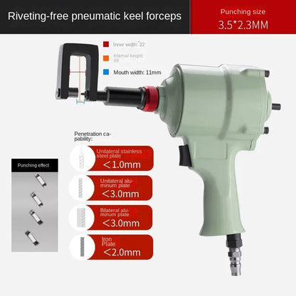 ya 25 Pneumatic Punching Pliers Metal Iron Sheet Stainless Steel Punching 