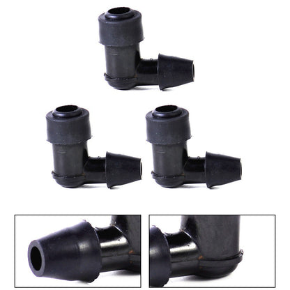 ya 5 8.7 3 Pieces 90 Degree Non Resistor-Plug Cap Cover For Motorcycle Bike ATV