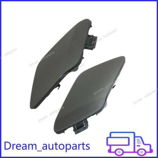 ya 27 6.18 2x Front Bumper Tow Hook Eye Cap Cover Right +Left For 2016-18 for Toyota Prius