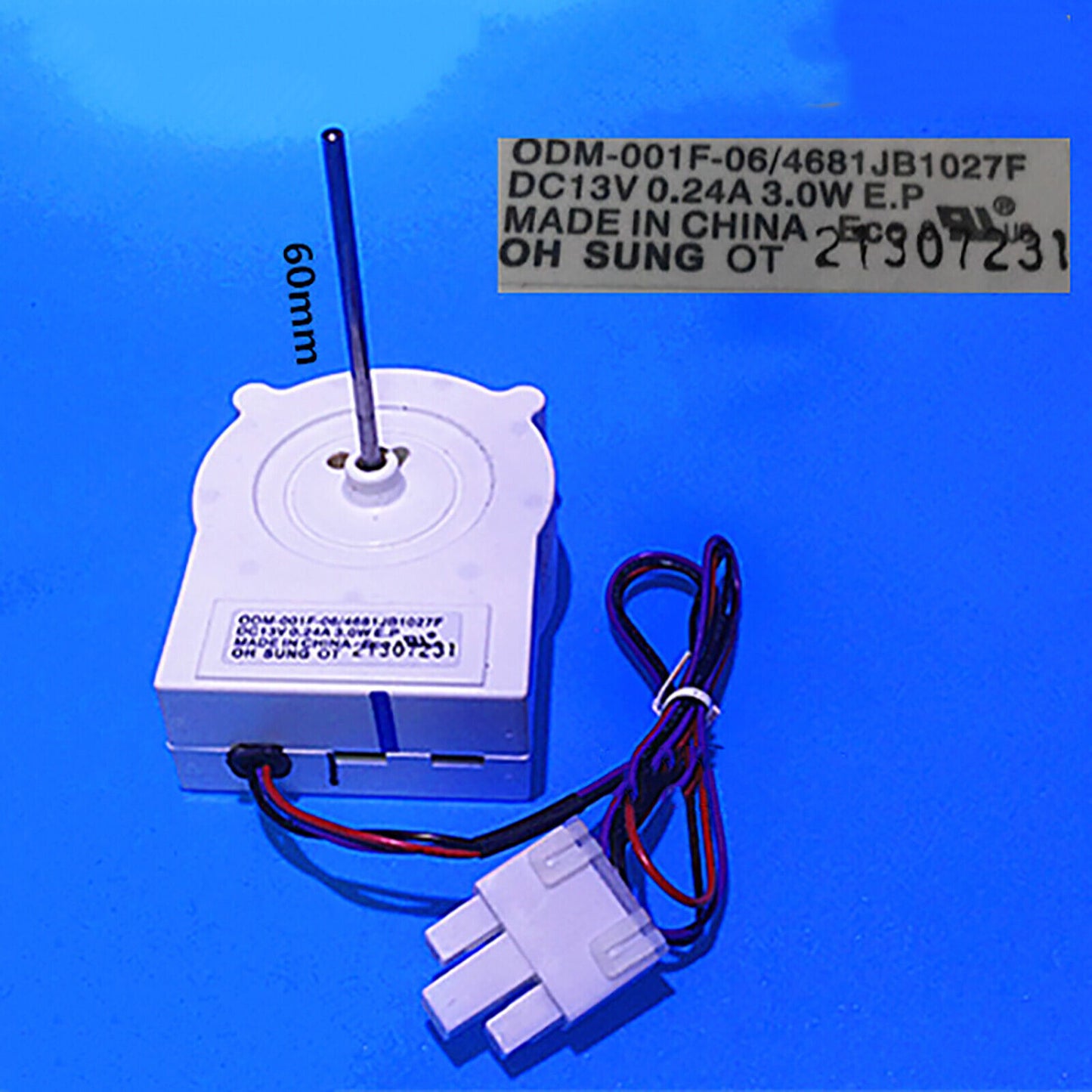 ya 26 For Reigerator Reigerator DC Fan OMD-001F-06 / 4681JB1027F Brushless Motor