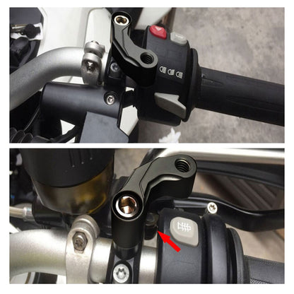 ya 5 8.7 Motorcycle Mirrors Riser Extension Brackets Adapter for BMW R1200GS LC R1200