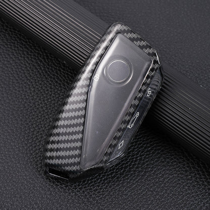 ya 5 8.7 for BMW IX I5 I7 XM X1 X2 X5 X6 Remote Key Fob Case Cover Shell Carbon Fiber NEW