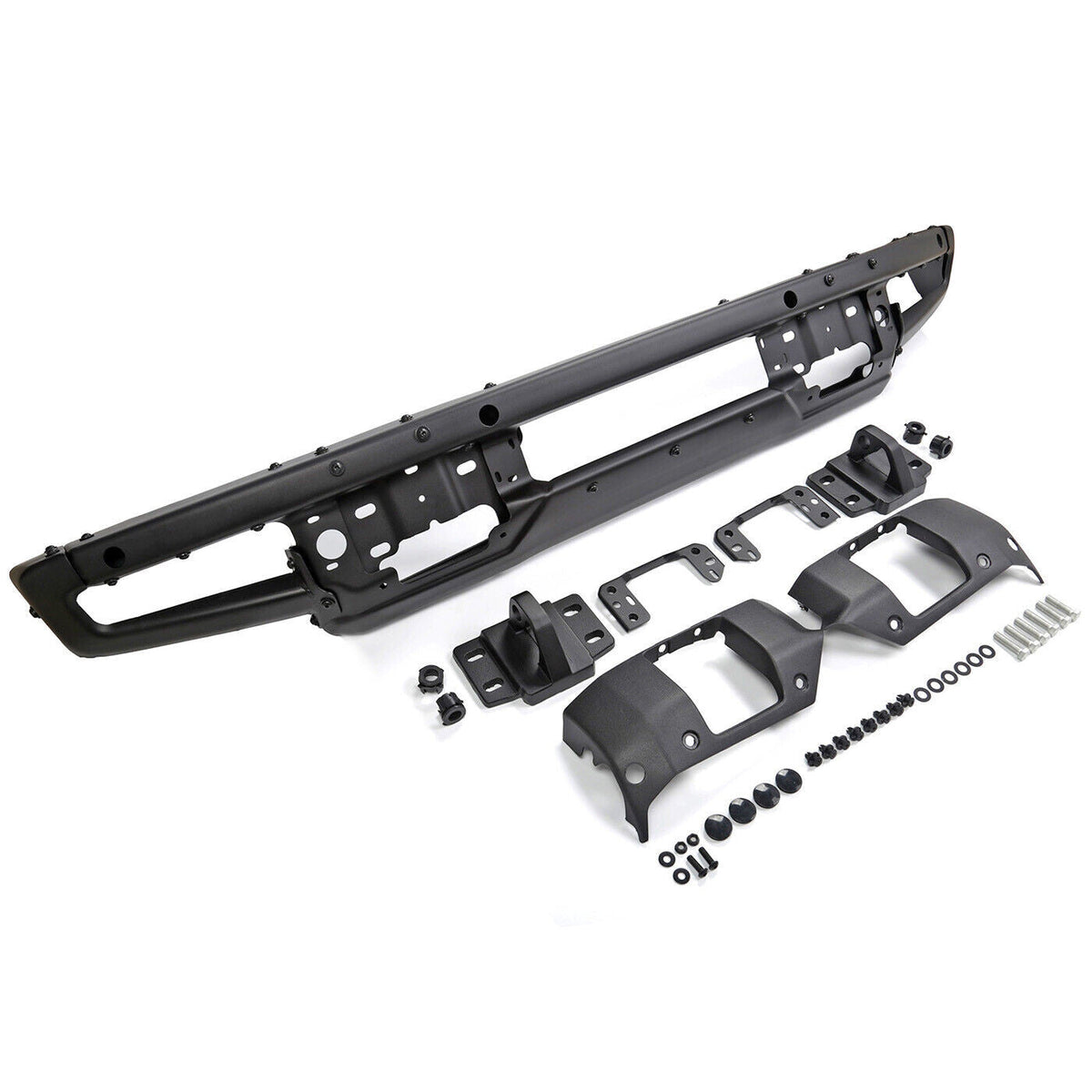 ya 11 10.28 Fit For 2021-2023 Bronco With D-ring Mounts Offroad Full Width Front Bumper