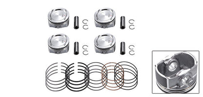 ya 10 10.28 25198520 1 set of engine pistons, pins and clip rings suitable for Cruze 1.